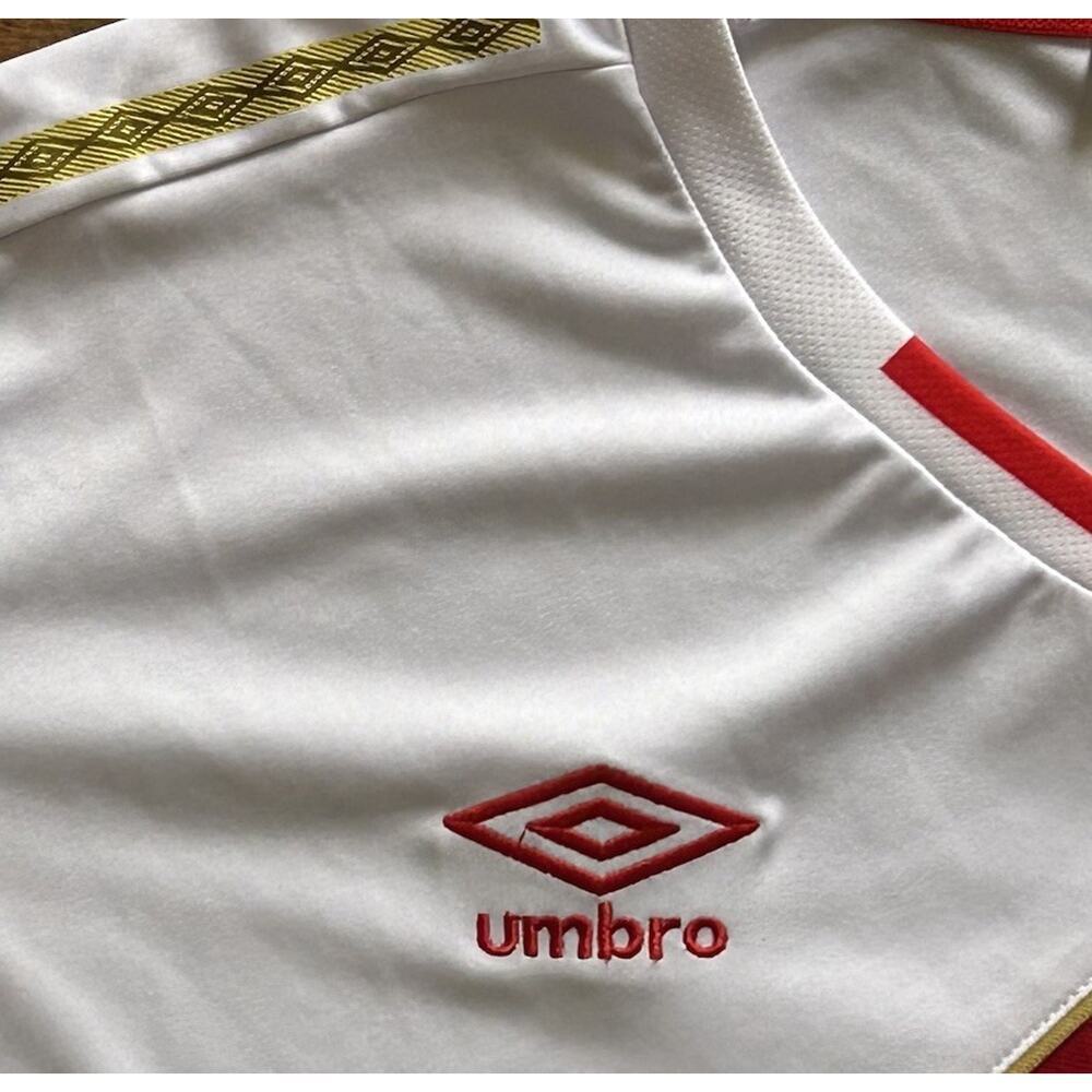 FPF Peru World Cup 2018 Jersey National Team Umbro Shirt Women Size Large Soccer - Picture 3 of 7